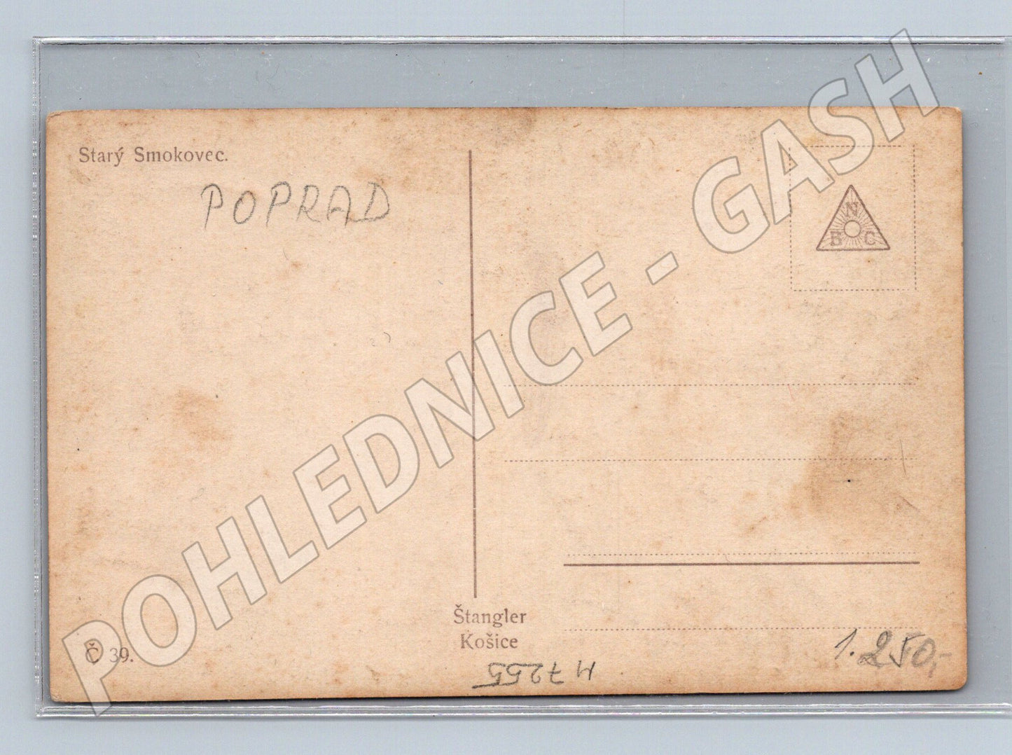 Pohlednice chlapec s kozami Krkonoše sepia (M7255)