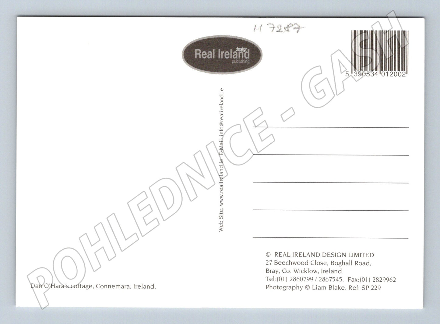 Pohlednice Connemara Dan O Hara cottage (M7287)