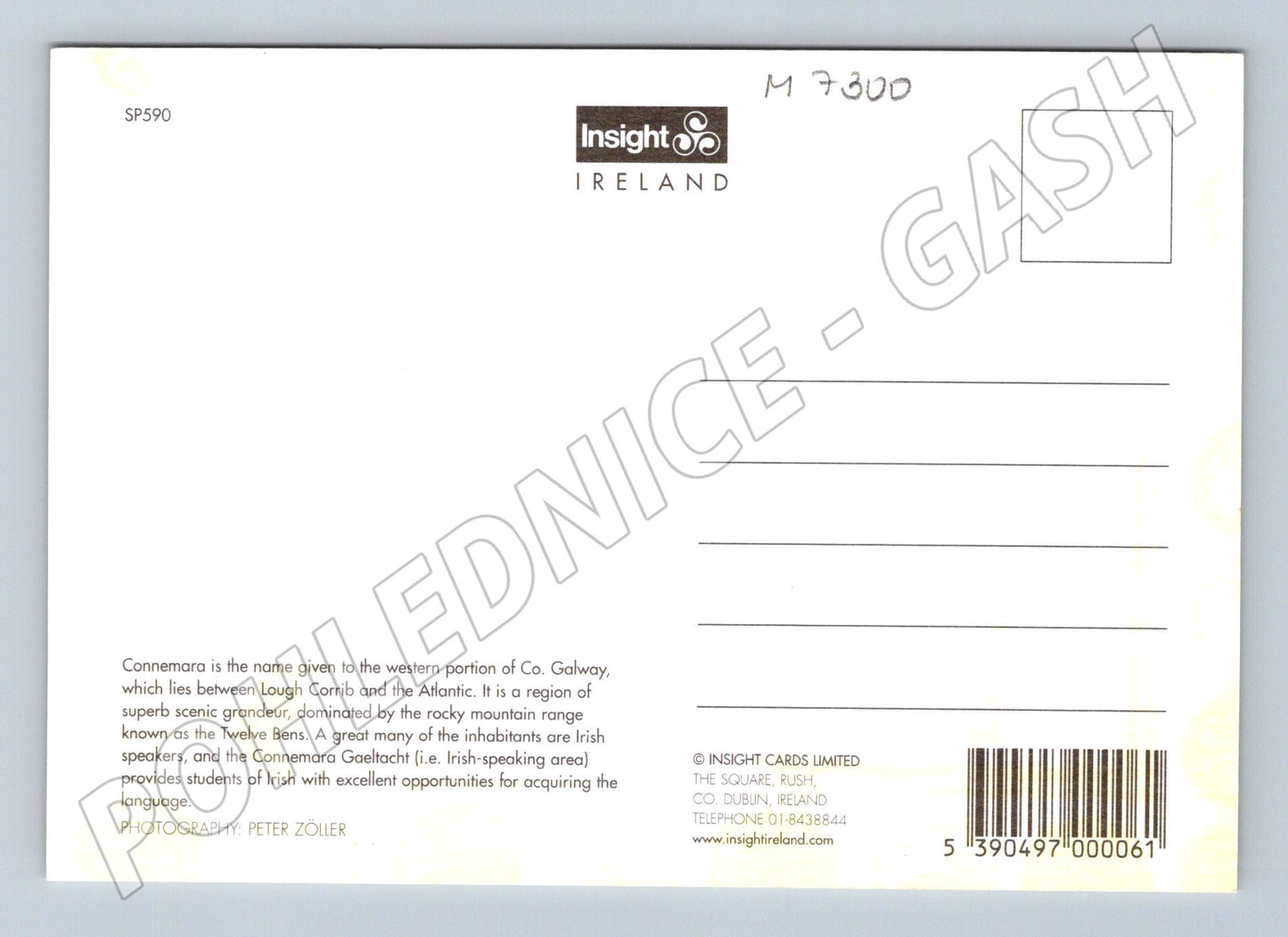 Pohlednice Connemara Kylemore Lough (M7300)
