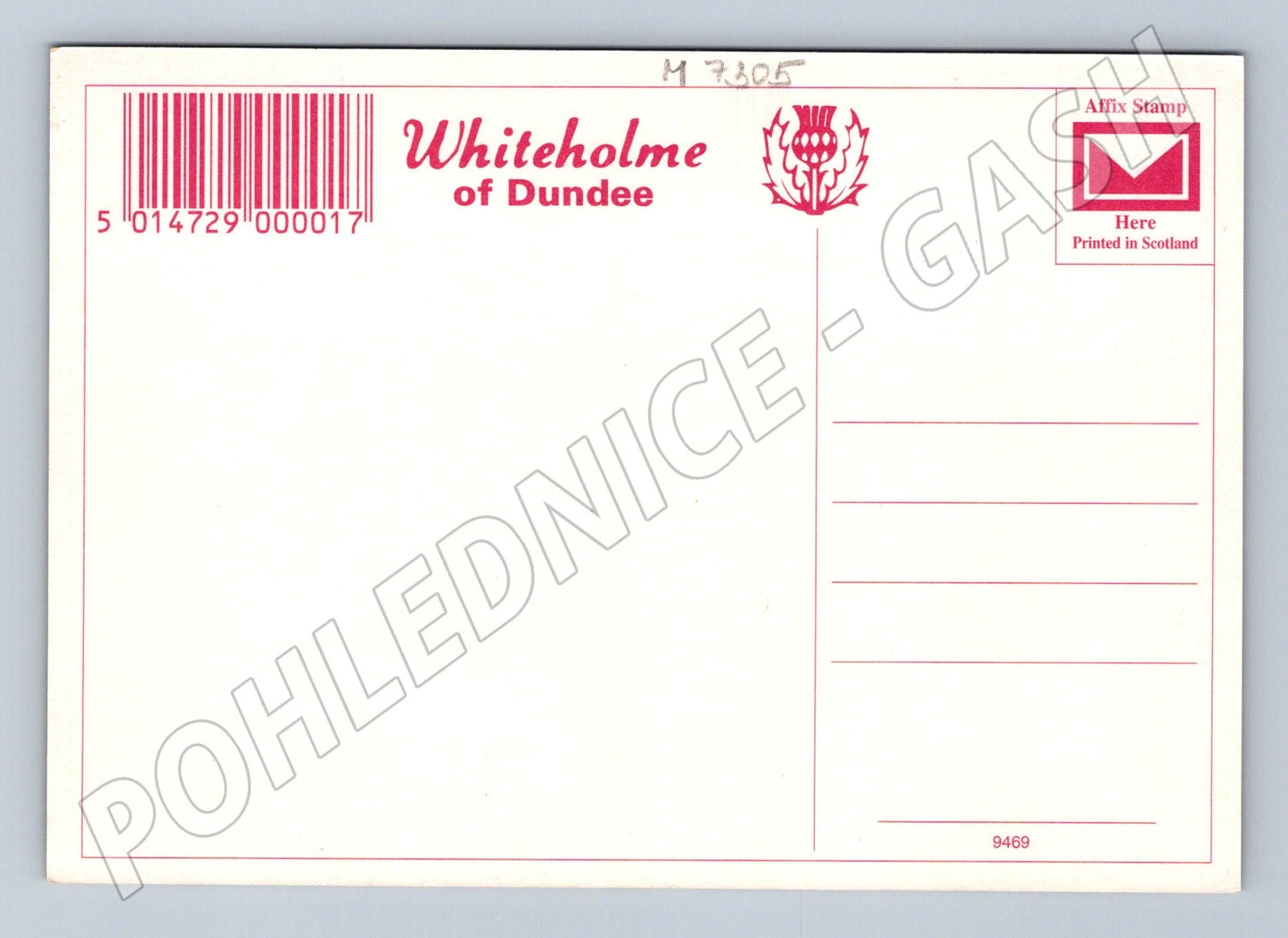 Pohlednice Dundee Skotsko Whiteholme (M7305)