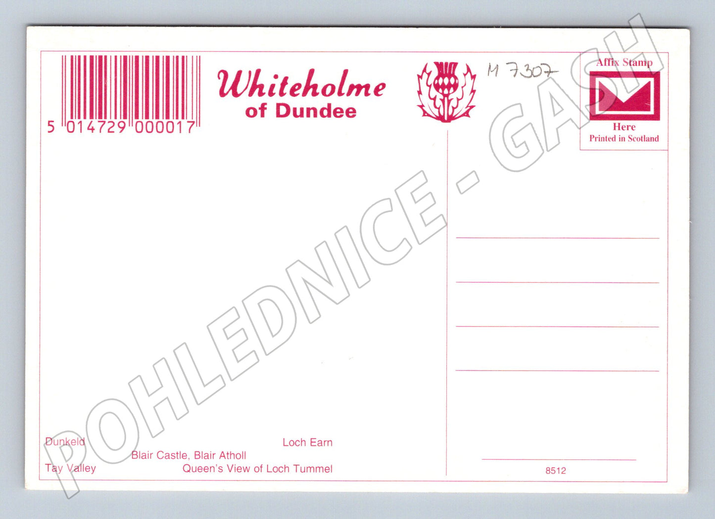 Pohlednice Skotsko Around Perthshire (M7307)