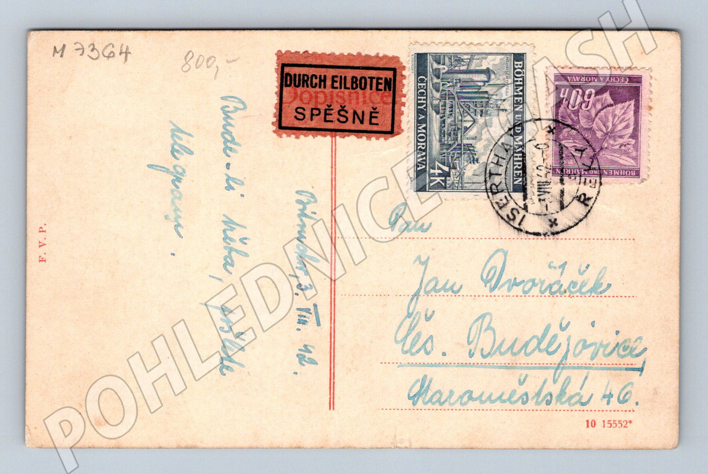 Pohlednice Semily Železný Brod trať tunel (M7364)