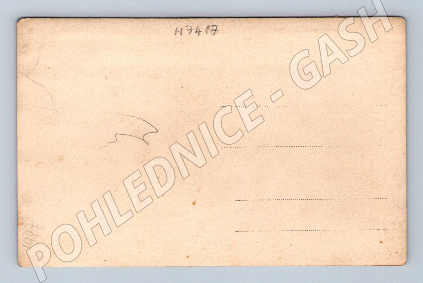 Pohlednice městská ulice Drogerie malý formát (M7417)