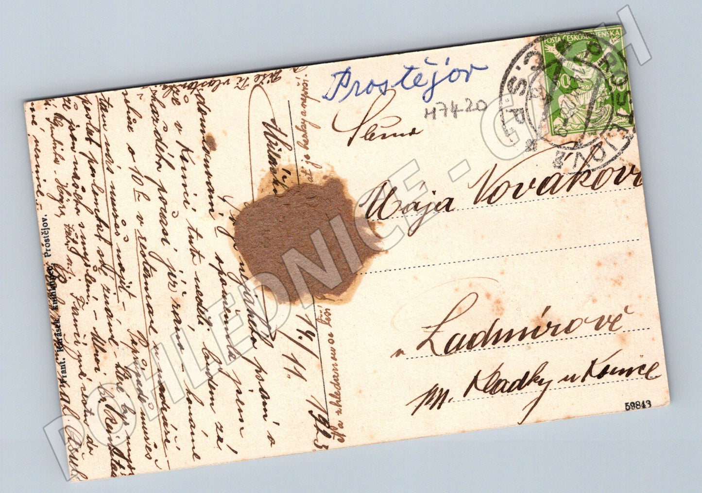 Pohlednice Prostějov Národní dům Pokrok (M7420)