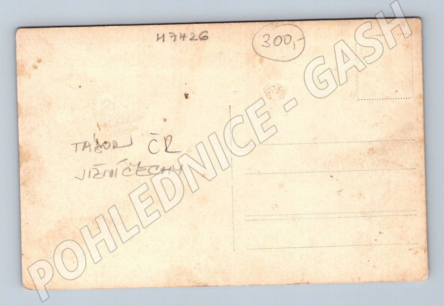 Pohlednice Tábor historická malý formát (M7426)