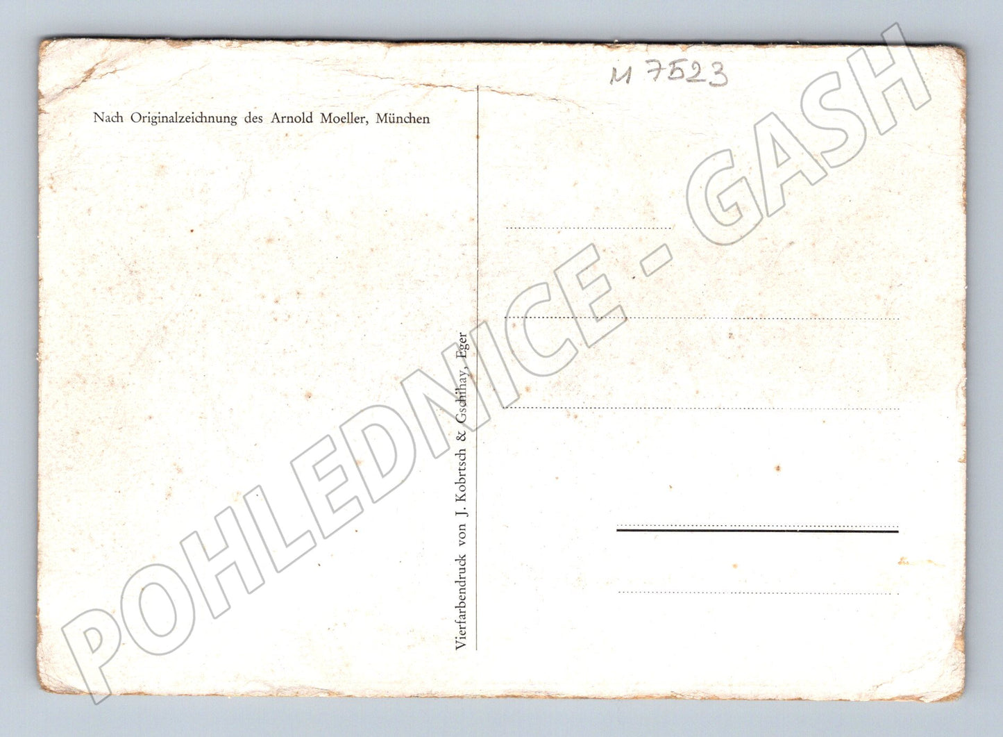 Pohlednice Loghouse Old Shatterhand Marienbad (M7523)
