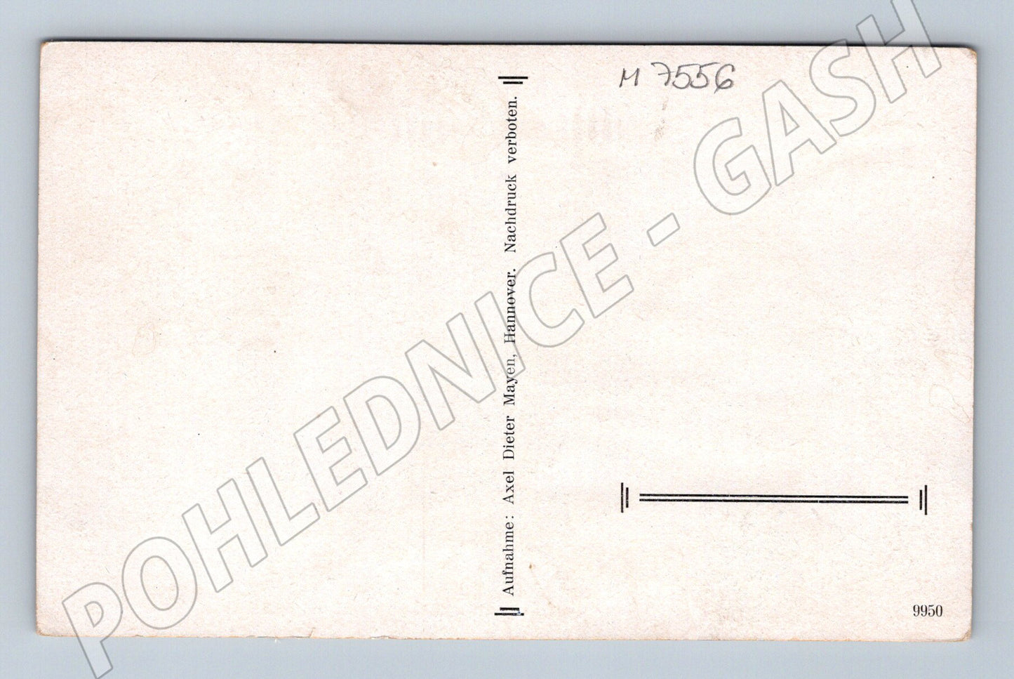 Pohlednice Hannover Herrenhausen kaskáda (M7556)