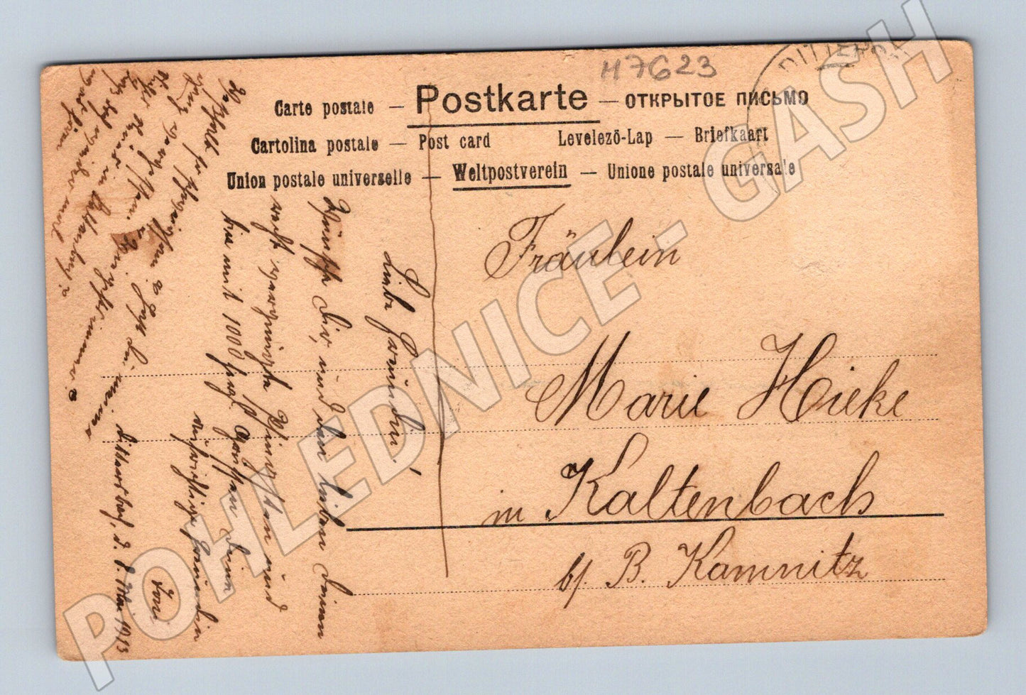 Pohlednice Ludwig van Beethoven Heiligenstadt a Beethovenpark (M7623)