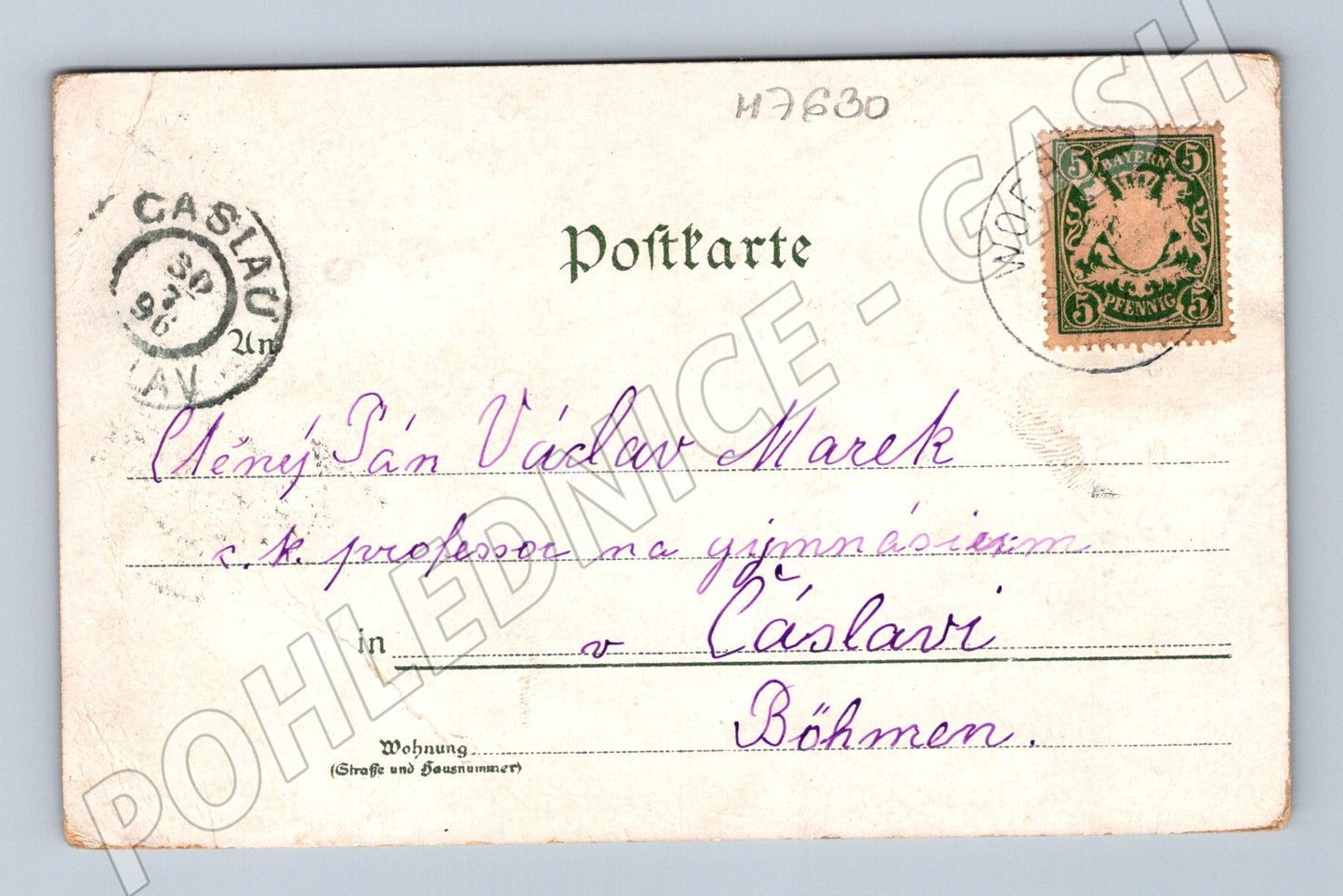 Pohlednice Wörishofen 1896 více motivů historická Německo (M7630)