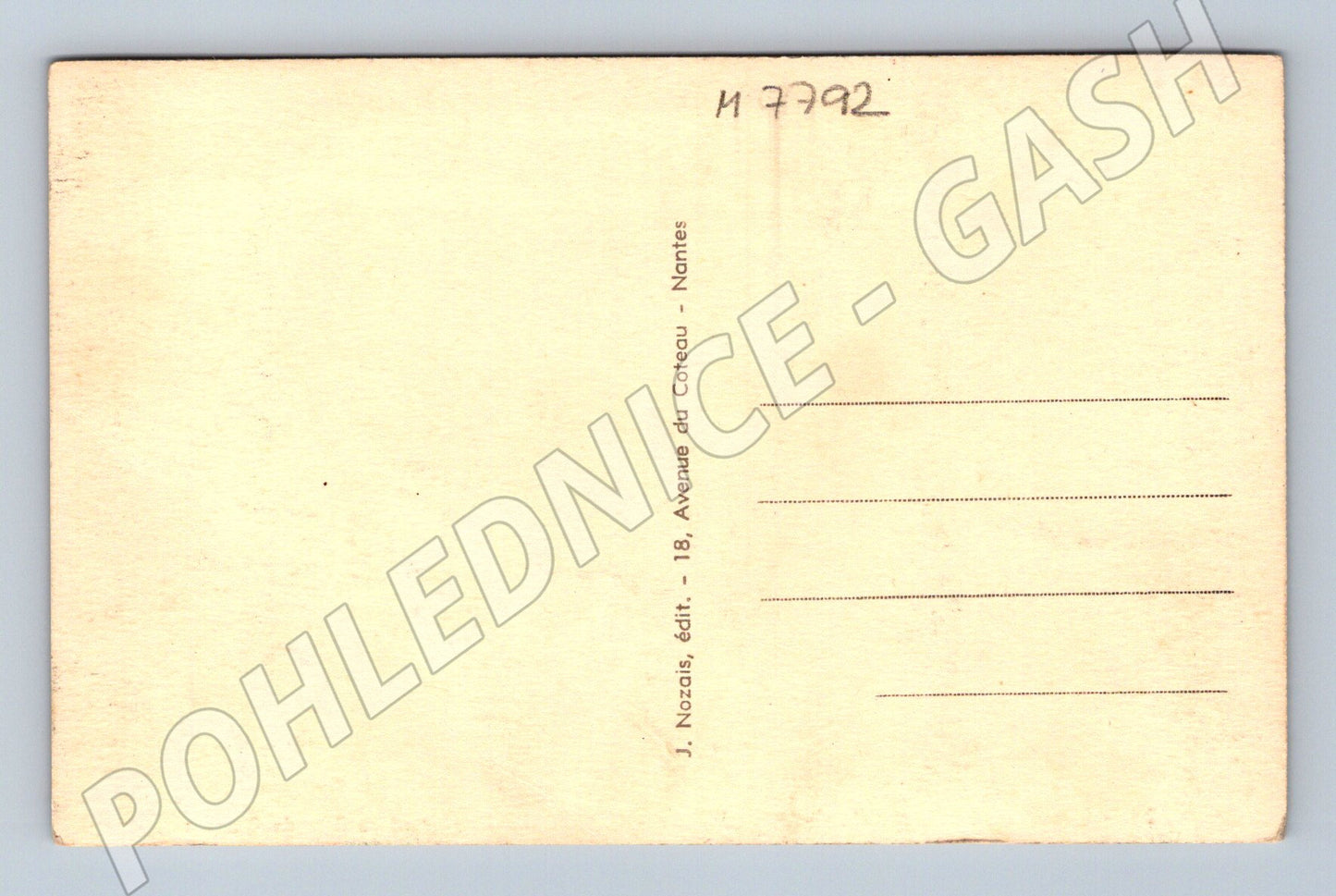 Pohlednice Quimperlé Bel Air stará pohlednice (M7792)