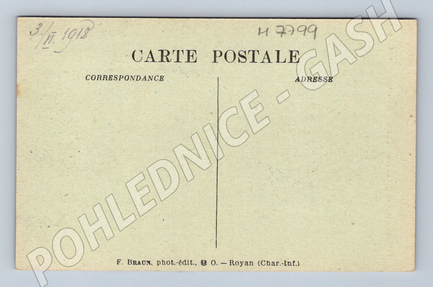 Pohlednice Saintes Tour du Gué de l’Horloge cca 1918 (M7799)