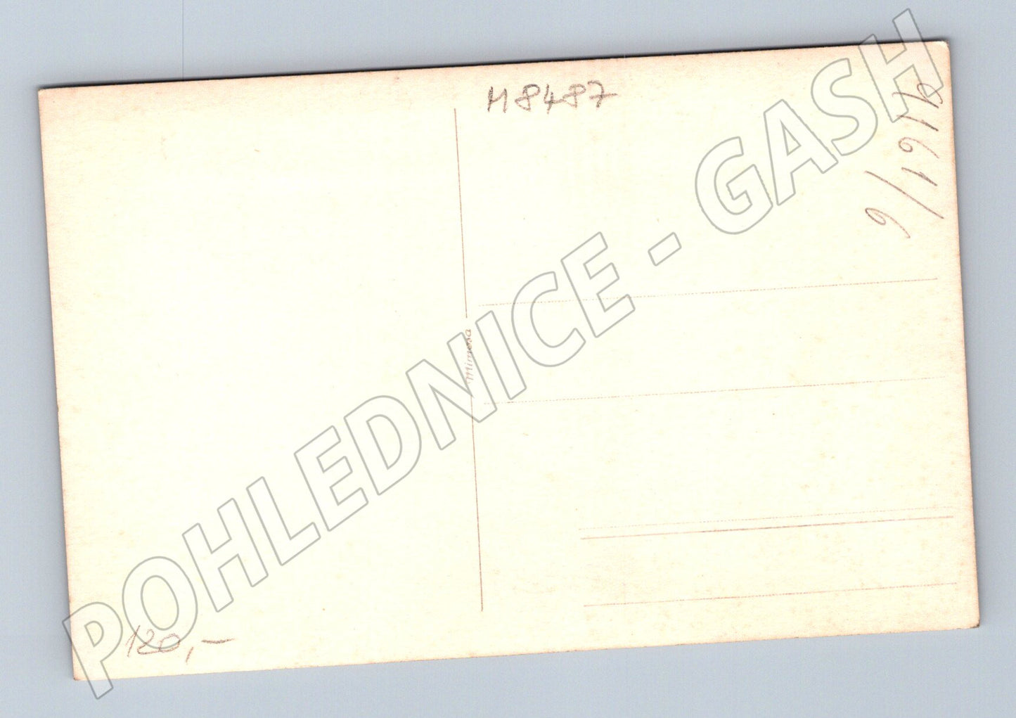 Pohlednice Žena a dítě v kroji černobílá skvělý stav (M8487)