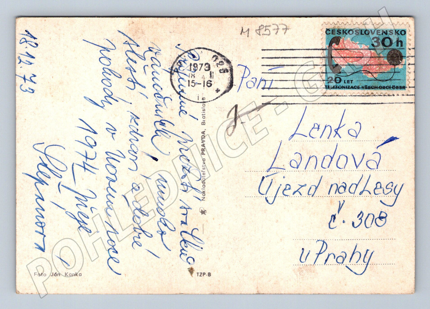 Vánoční ČSSR 1973 větvička a ozdoby (M8577)