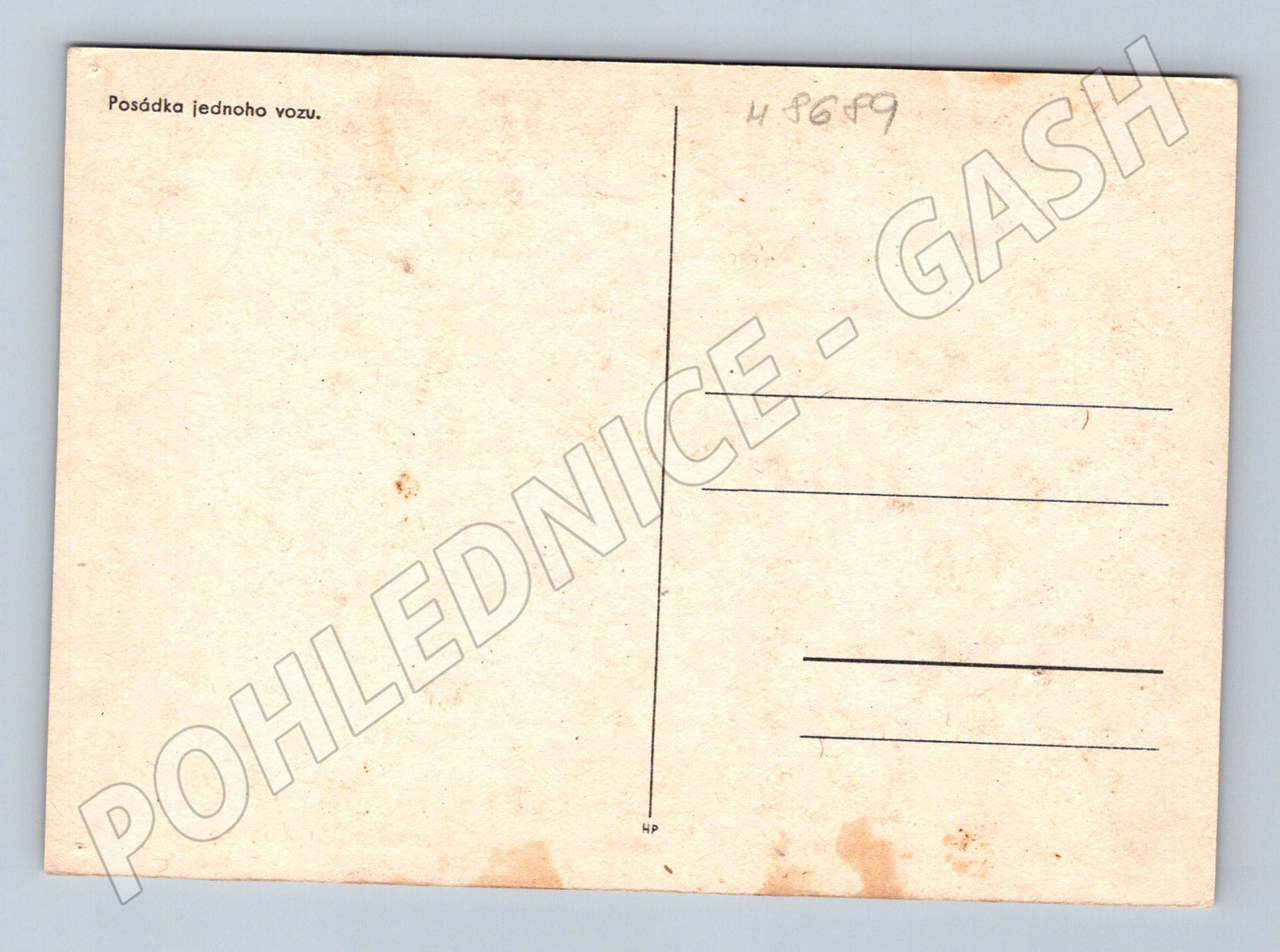 Pohlednice Posádka vozu etnografický motiv (M8689)