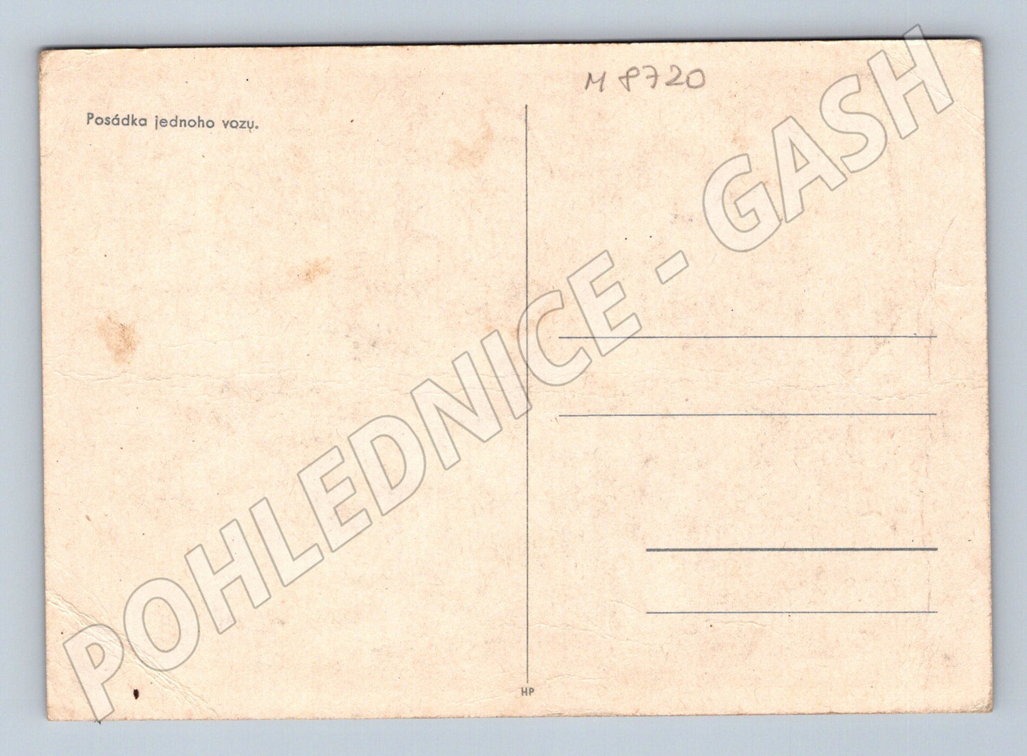 Pohlednice Posádka vozu automobil kroje (M8720)