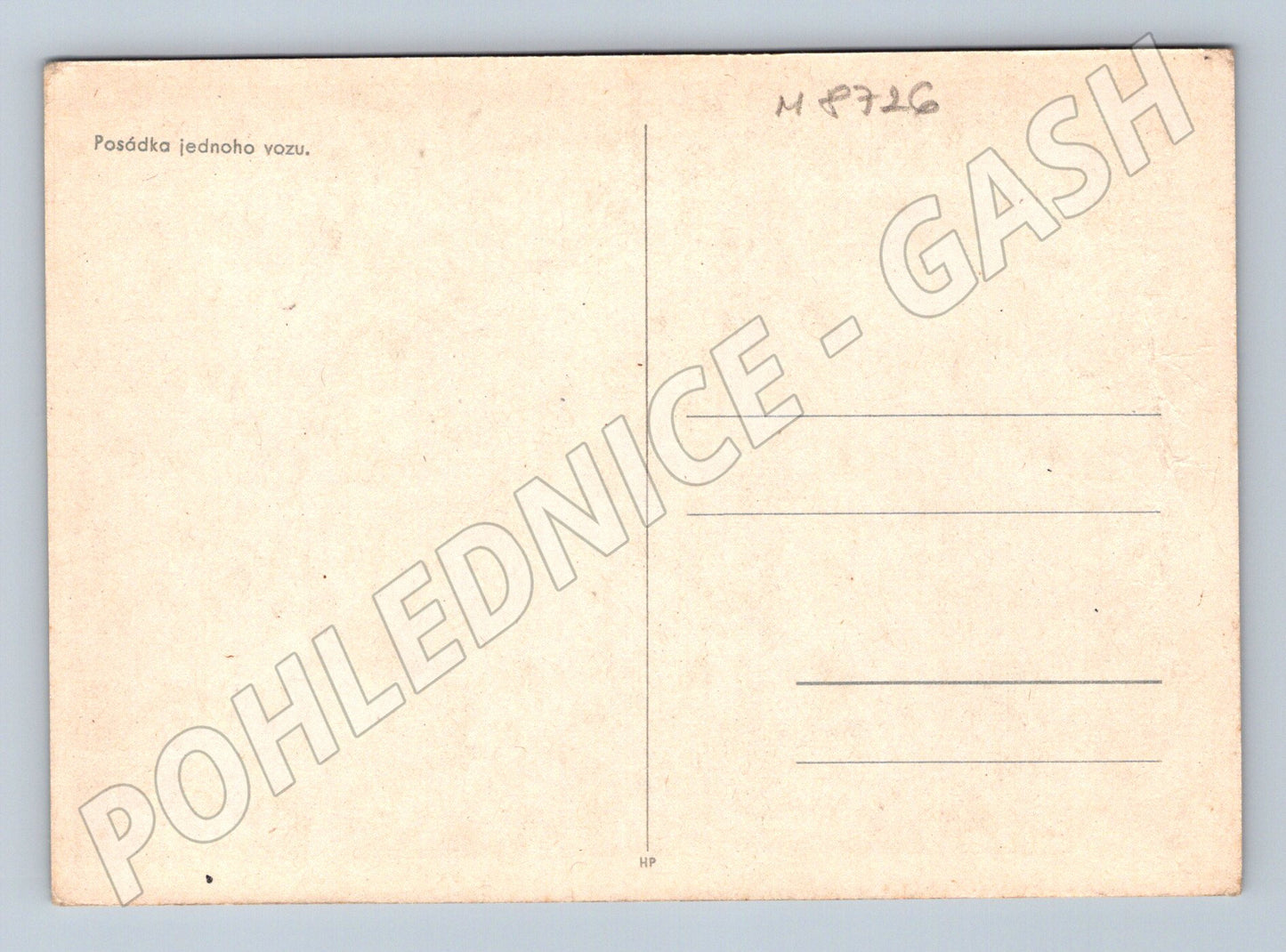 Pohlednice Posádka automobilu kroje historická (M8726)