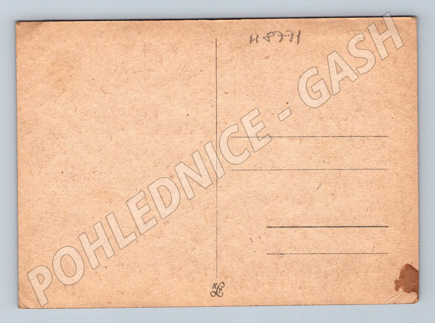 Postcard Anti-aircraft gun 1st Czechoslovak Brigade (M8771)