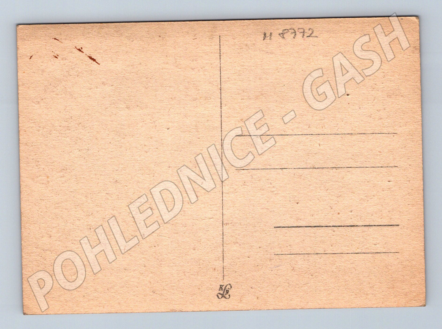 Postcard Heavy tank of the Czechoslovak Army, Gen. Svoboda (M8772)