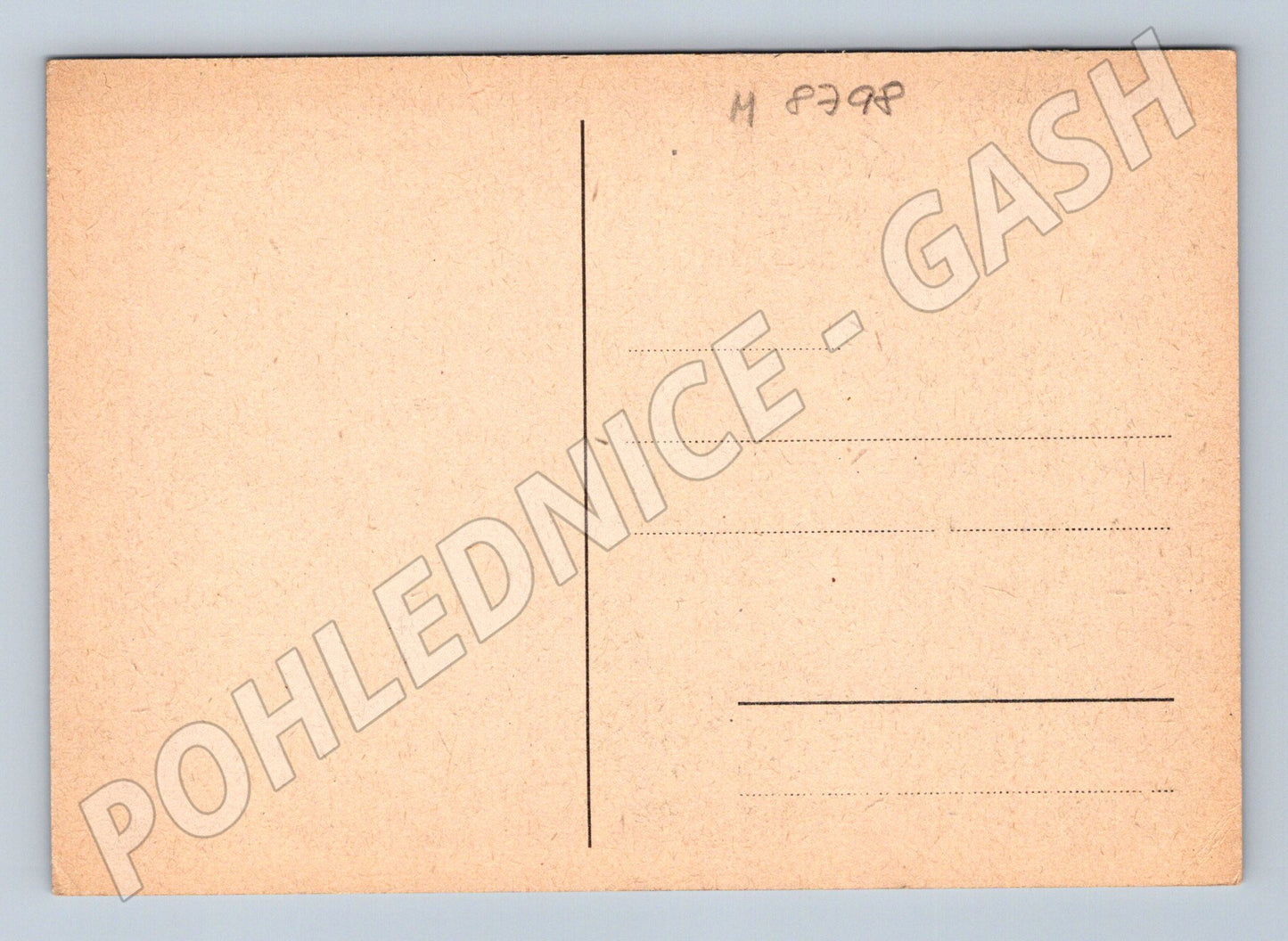 Postcard heavy tank of the Czechoslovak army, Gen. Svoboda (M8798)