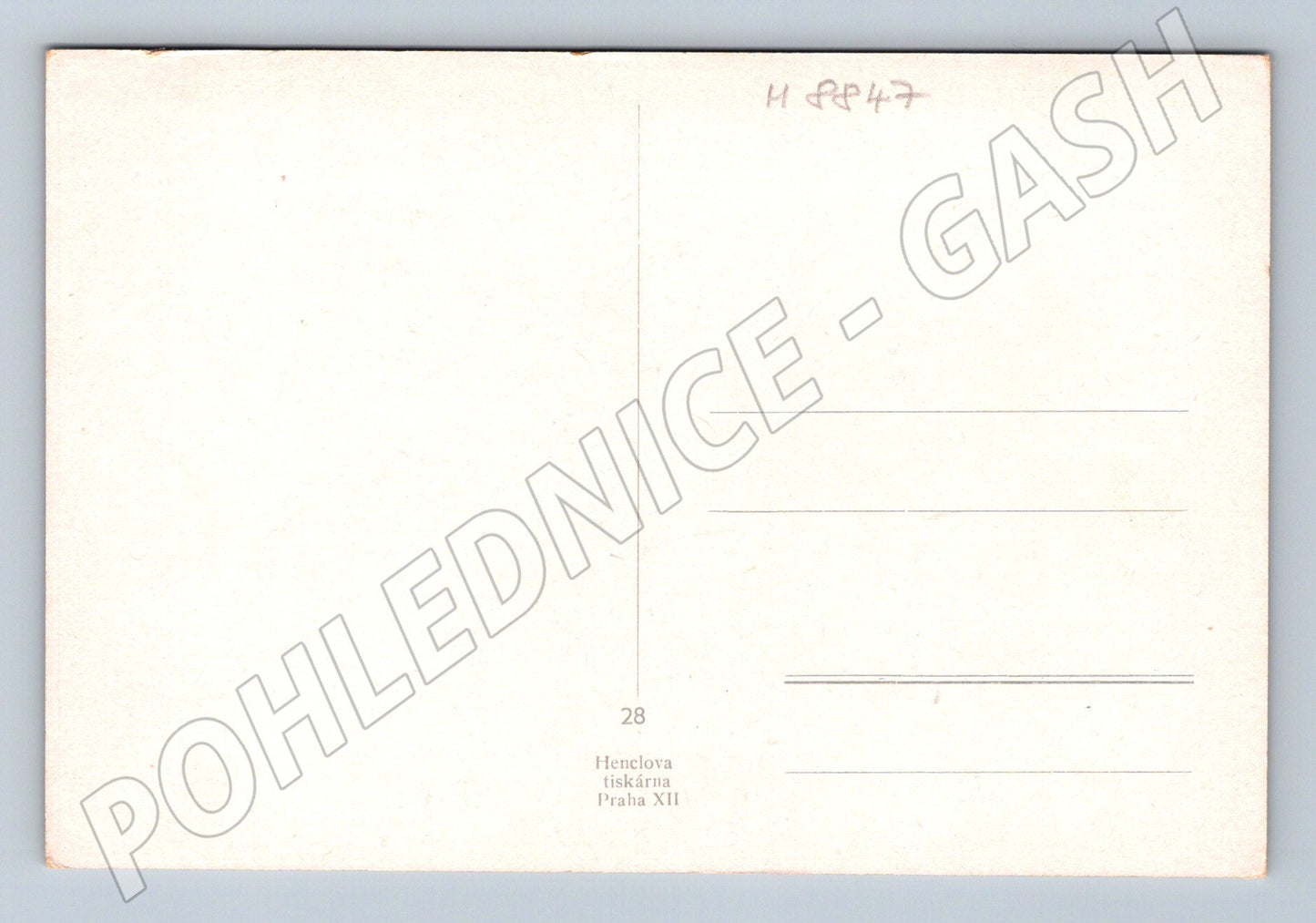 Pohlednice Josef Mánes Karla Vanková Budišice (M8847)