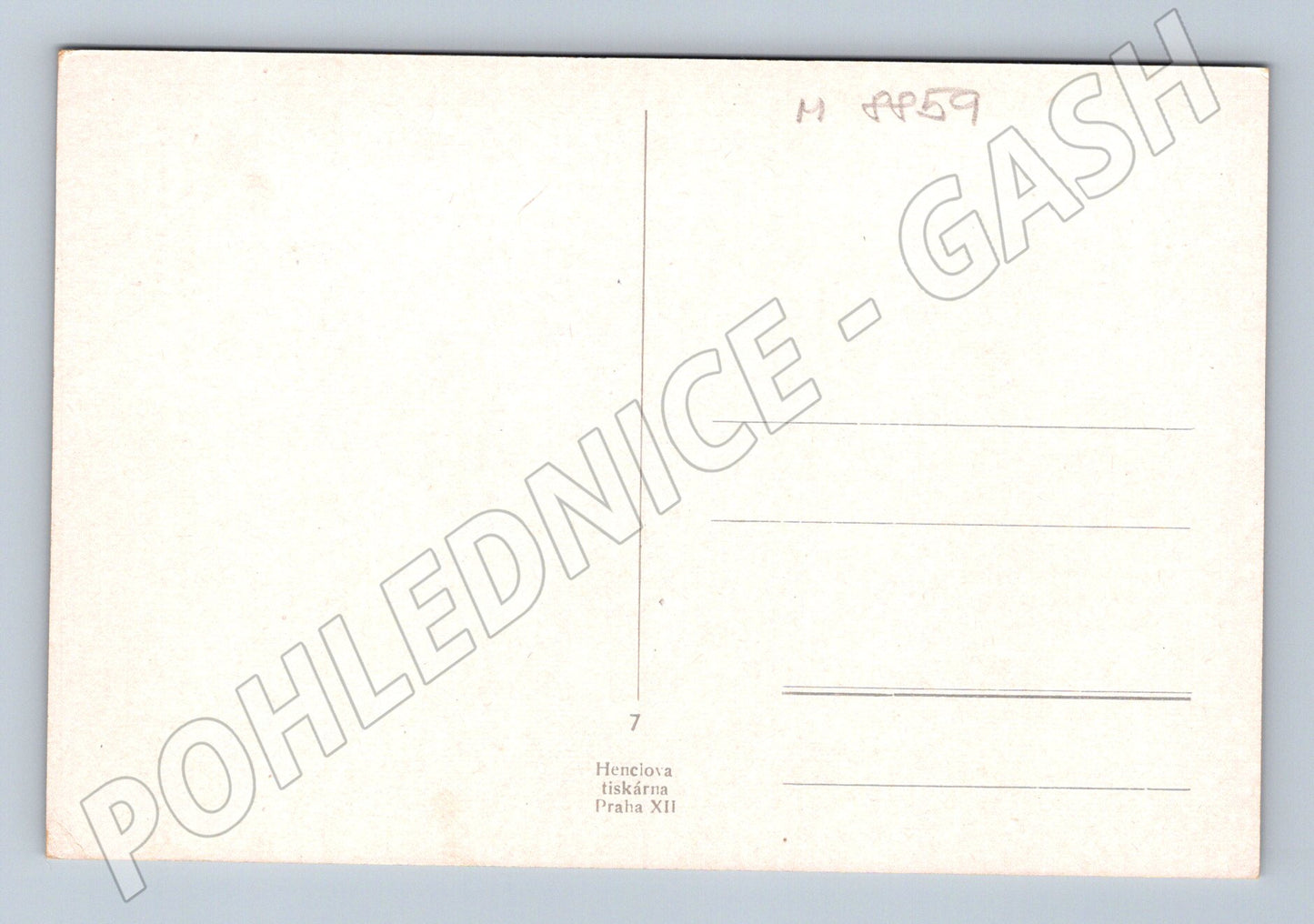 Pohlednice slovenský kroj etnografie Hencík (M8859)
