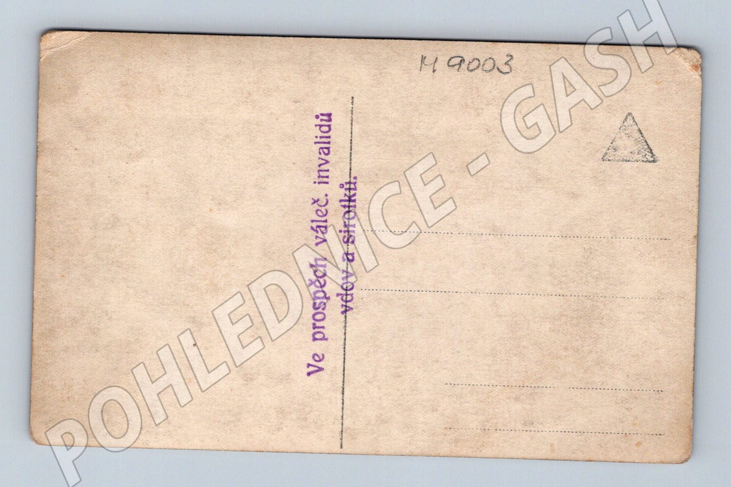 Postcard woman in Czech costume charity 1915 (M9003)