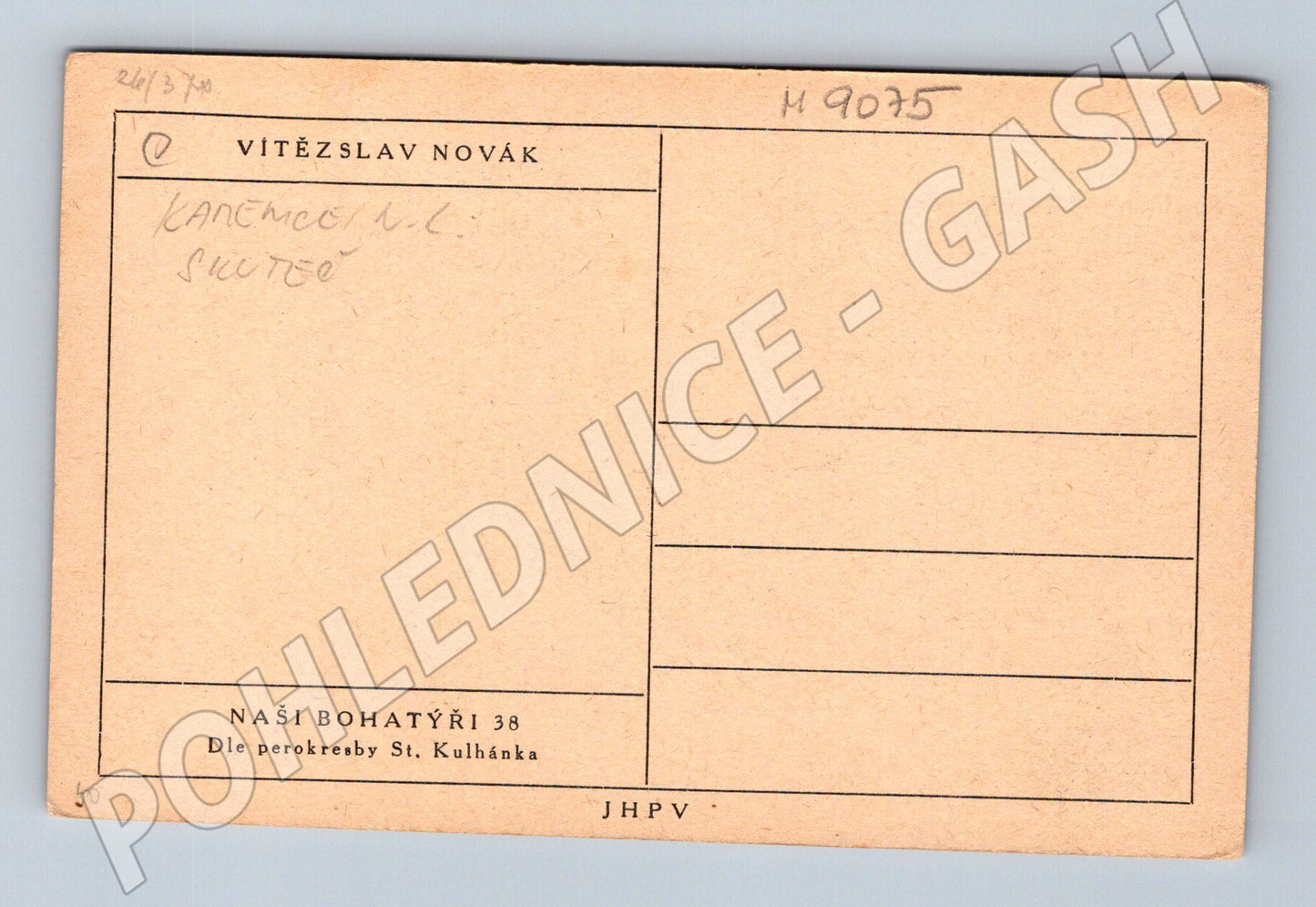 Pohlednice Vítězslav Novák Naši bohatýři (M9075)