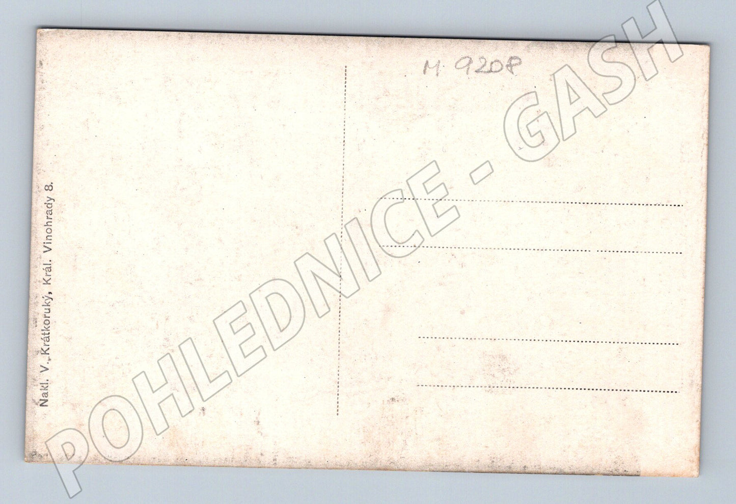 Postcard TG Masaryk President in Paris (M9208)
