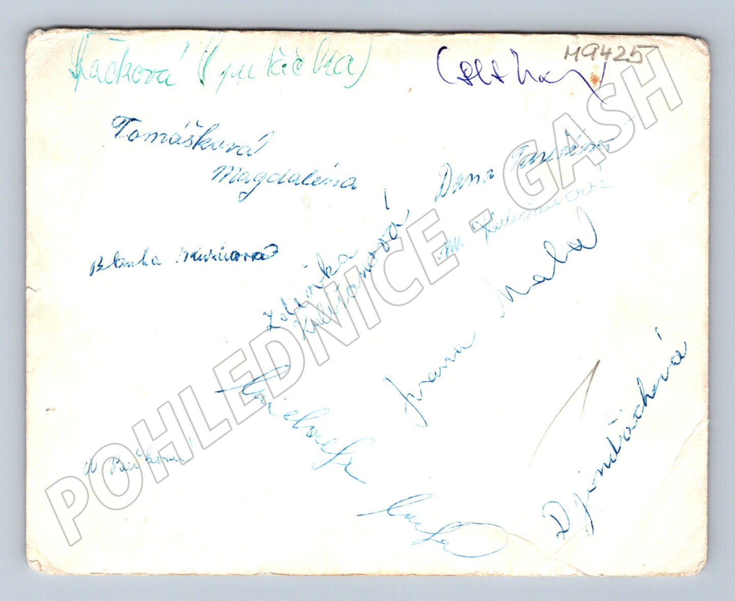 Pohlednice pionýrský tábor ROH Bonětice skupina (M9425)