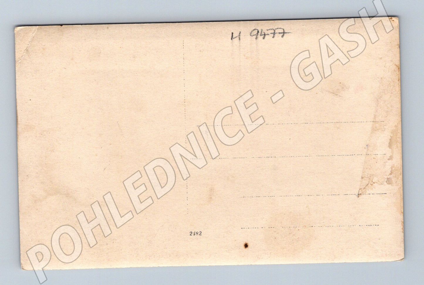 Postcard passenger on a ship sepia circa 1900 (M9477)