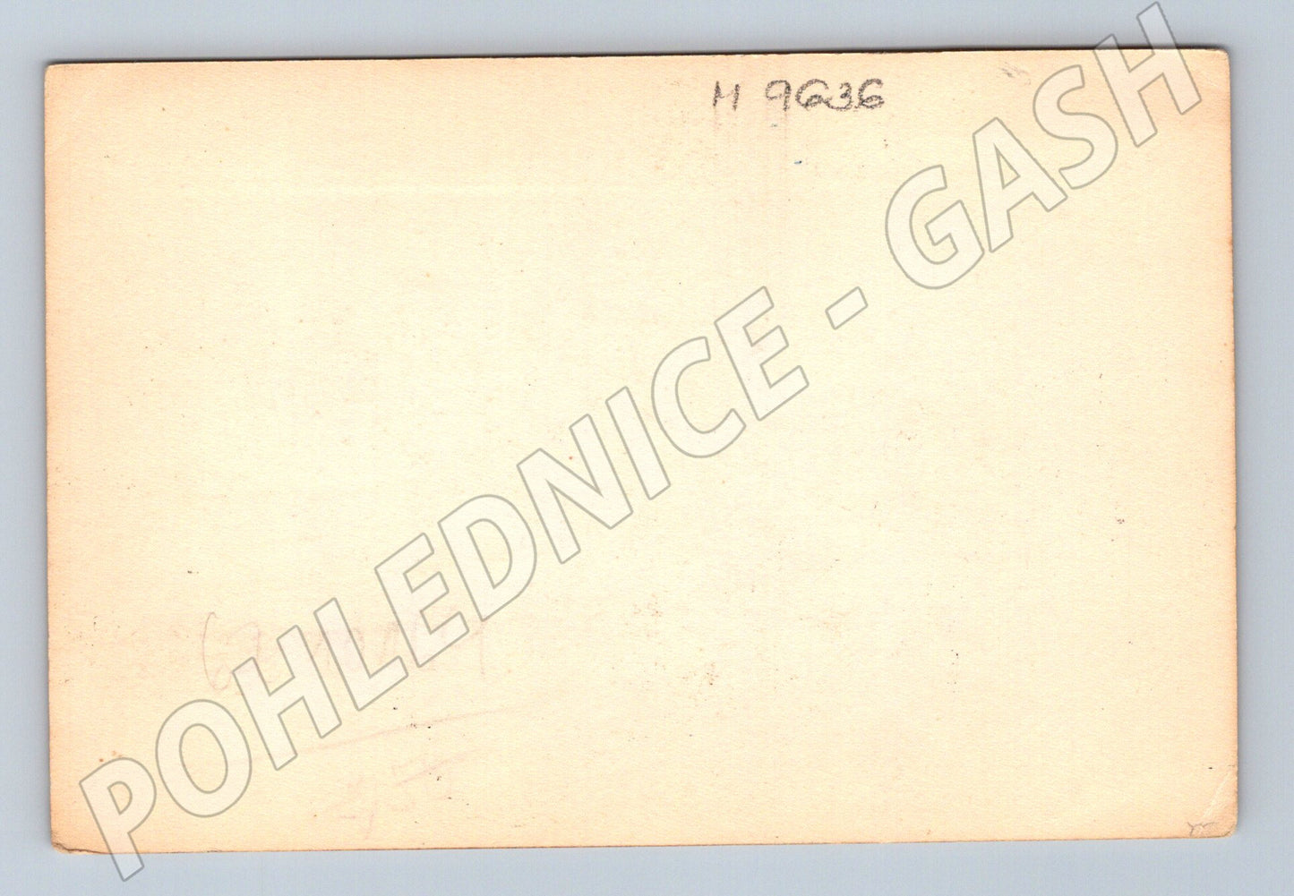 Postcard woman in folk costume drawing (M9636)