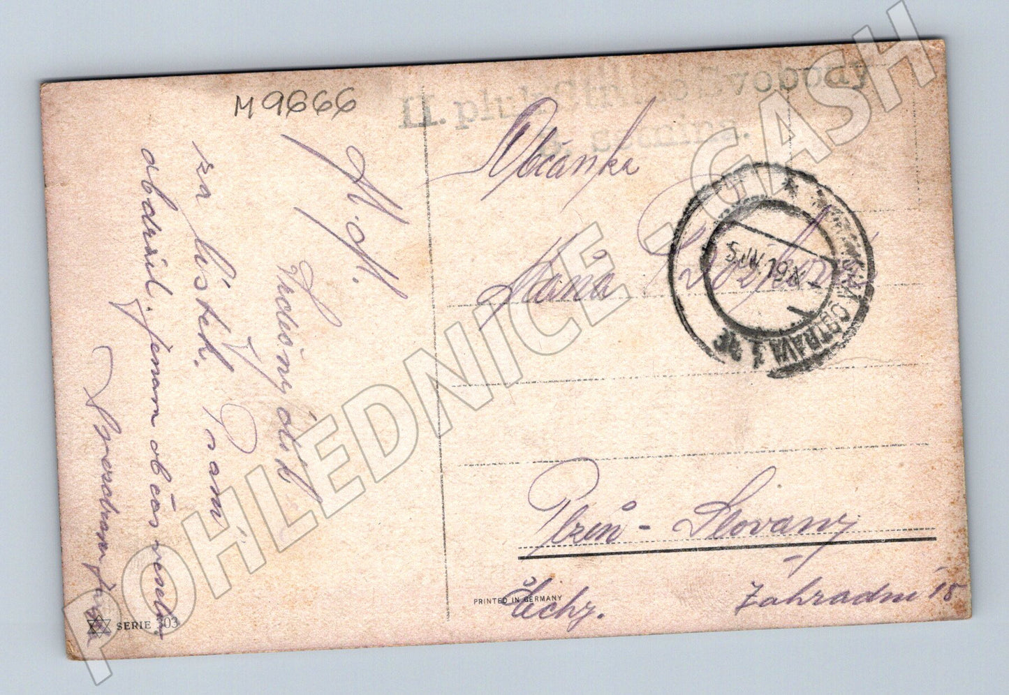 Postcard Dutch Mill 2nd Regiment of the Freedom Guard (M9666)