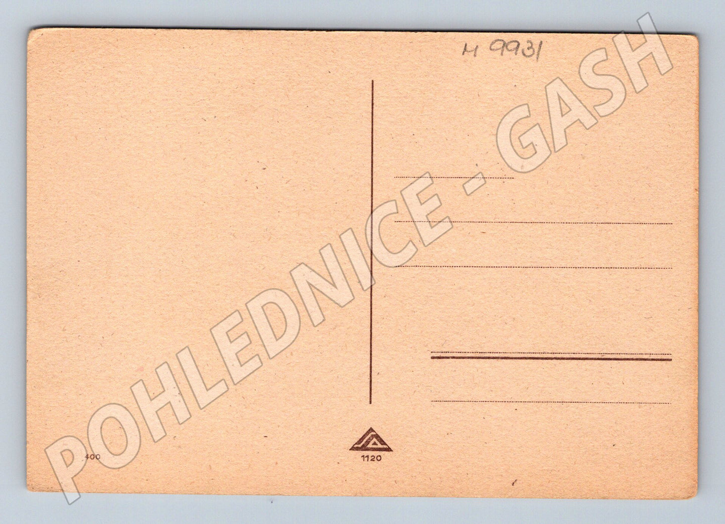 Older postcard drawing teddy bears children's motif (M9931)