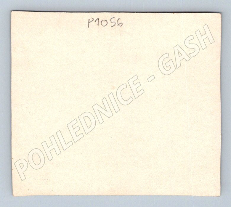 Postcard portrait of a man in uniform B&W (P1056)