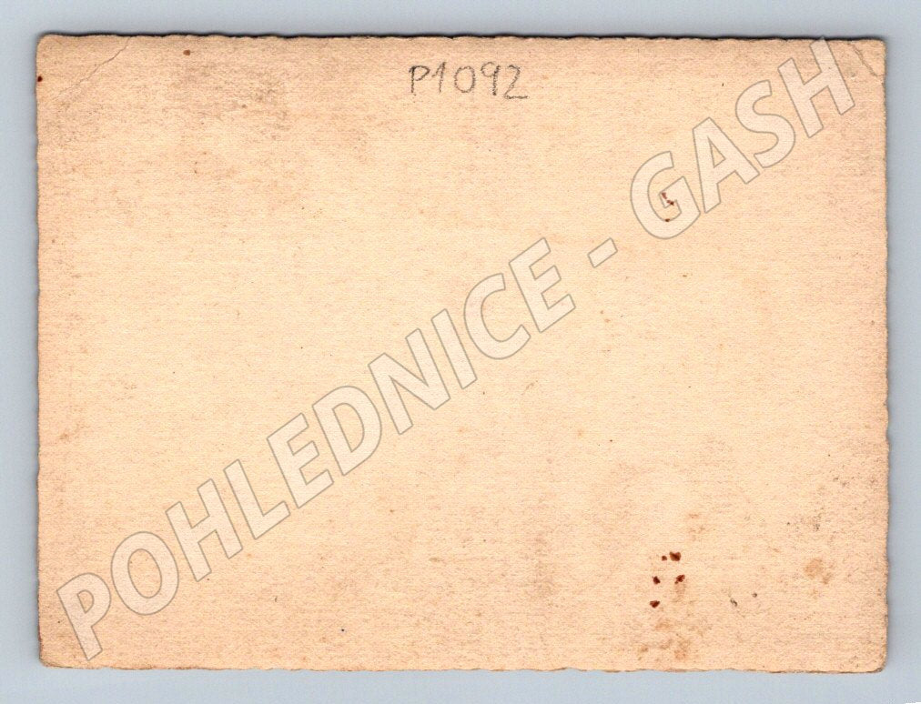 Postcard soldier in uniform (P1092)