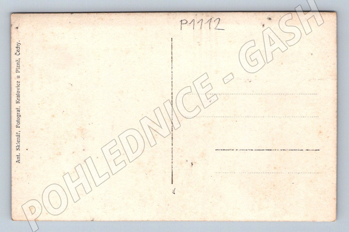 Pohlednice Čechy Rakousko uherská armáda vojáci u děla WW1 (P1112)