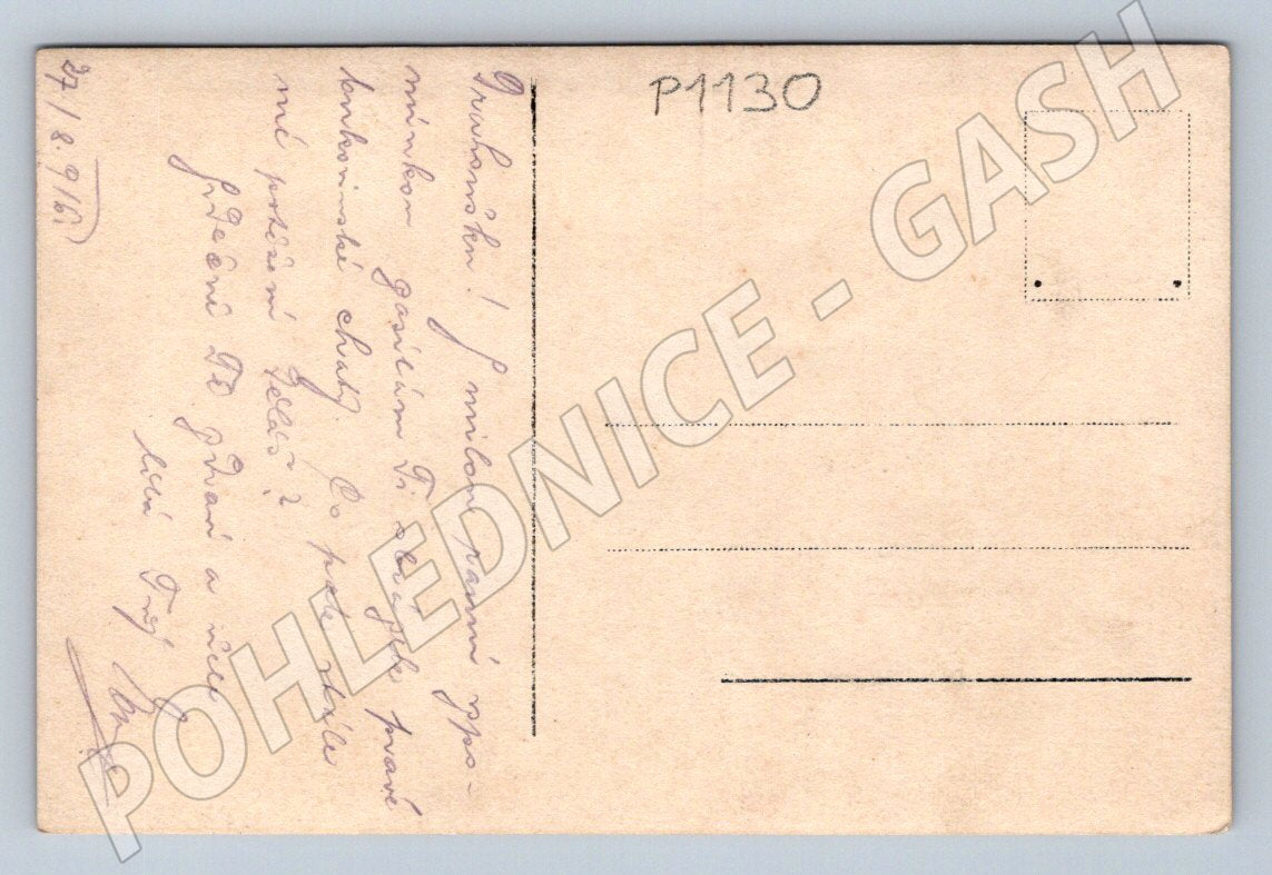 Pohlednice vojáci na frontě Saloniki 1917 první světová válka (P1131)