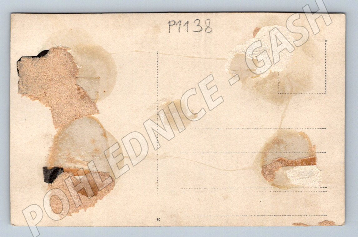 Pohlednice voják v uniformě (P1138)