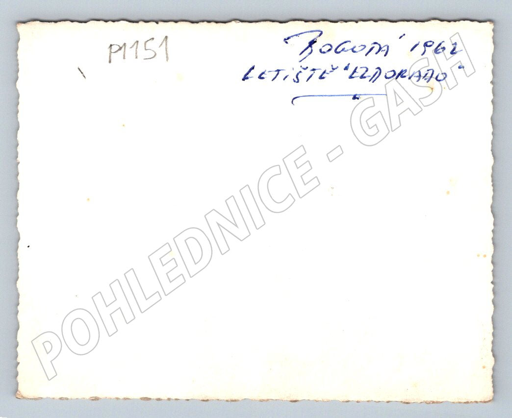 Pohlednice Bogota Air France letiště El Dorado 1962 (P1151)