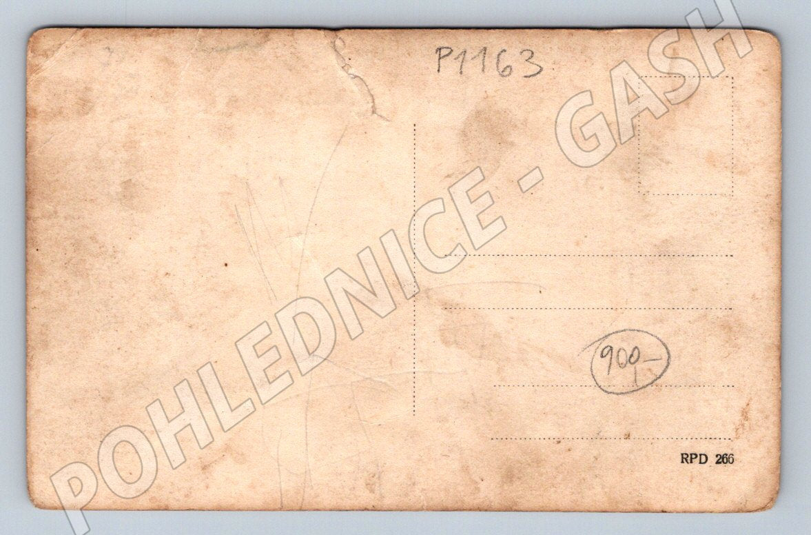 Postcard group of soldiers in uniform 1917 (P1163)