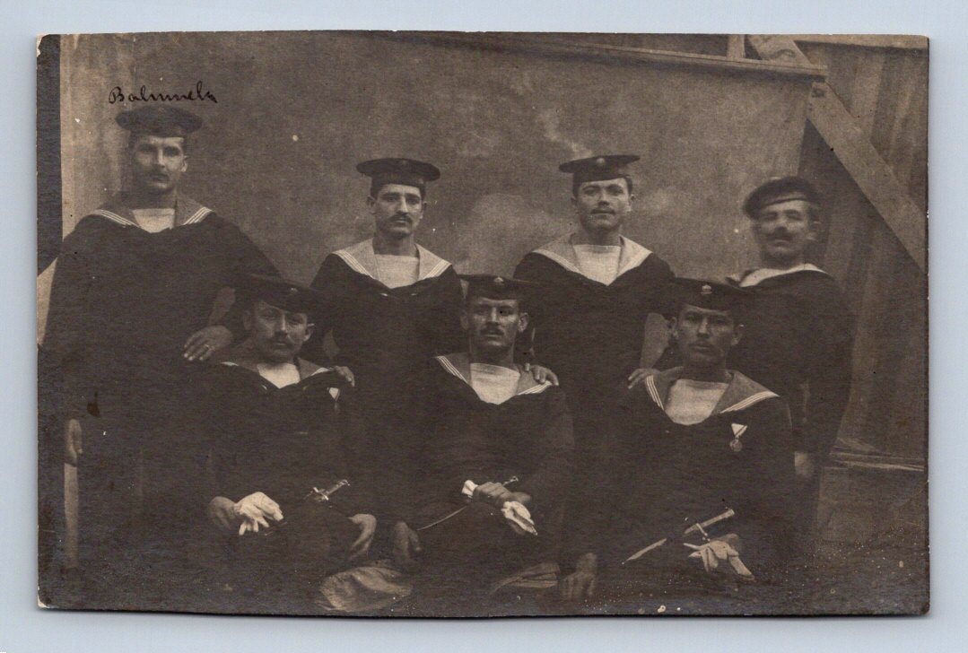 Pohlednice námořníci ČB 1900 (P1193)