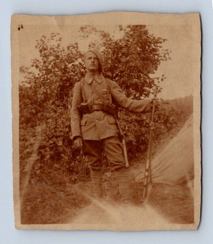 Pohlednice slovenský voják psaná 1919 (P1242)