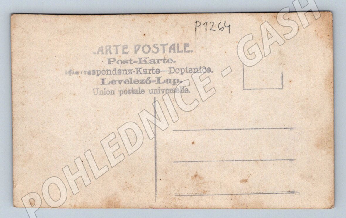 Pohlednice Rakousko Uhersko vojenská kapela 1910 (P1264)