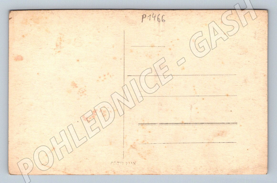 Pohlednice Turnovsko Hlavatice skalní vyhlídka (P1466)
