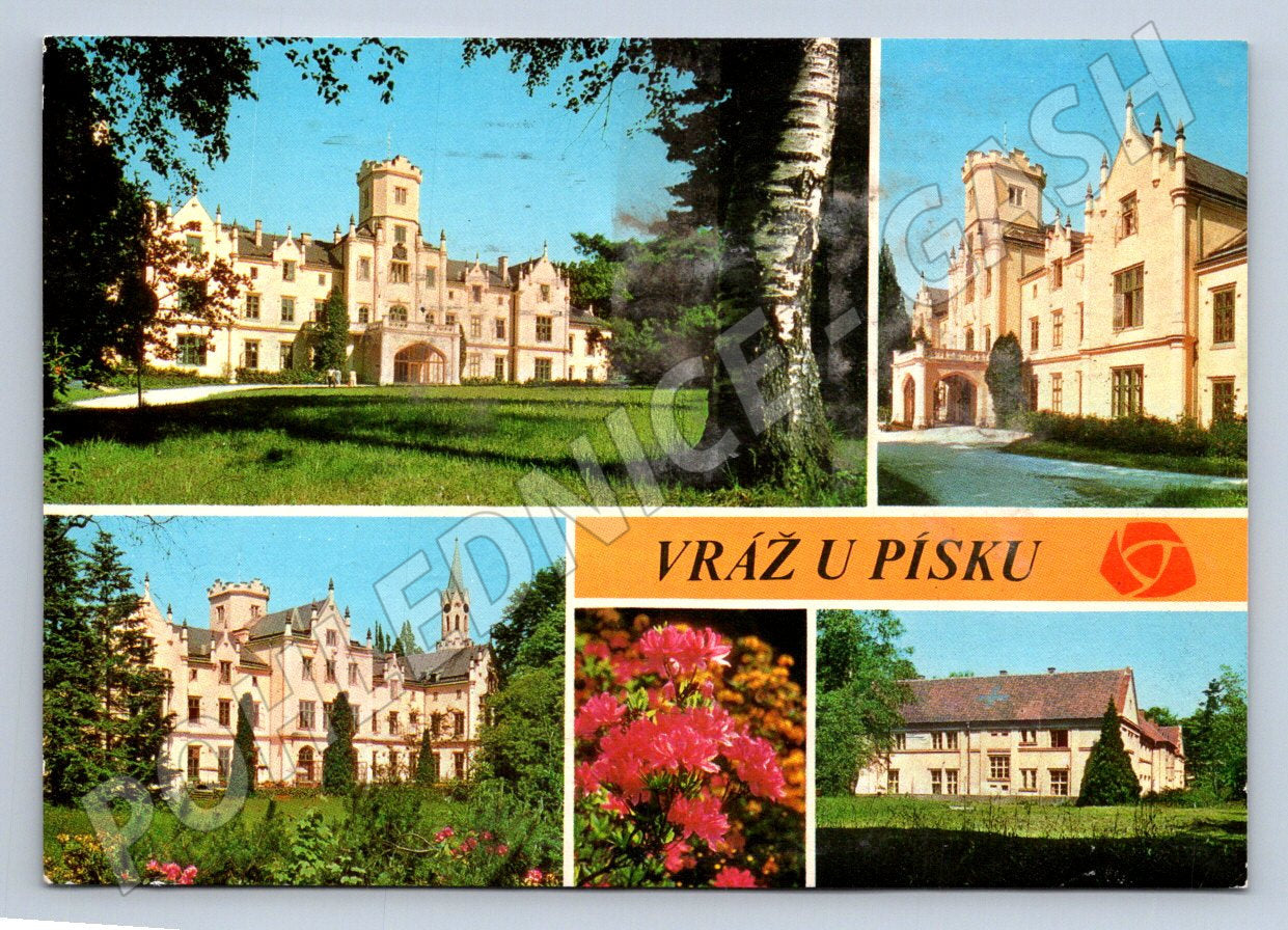 Pohlednice Vráž u Písku lázně Antonína Zápotockého (P1546)