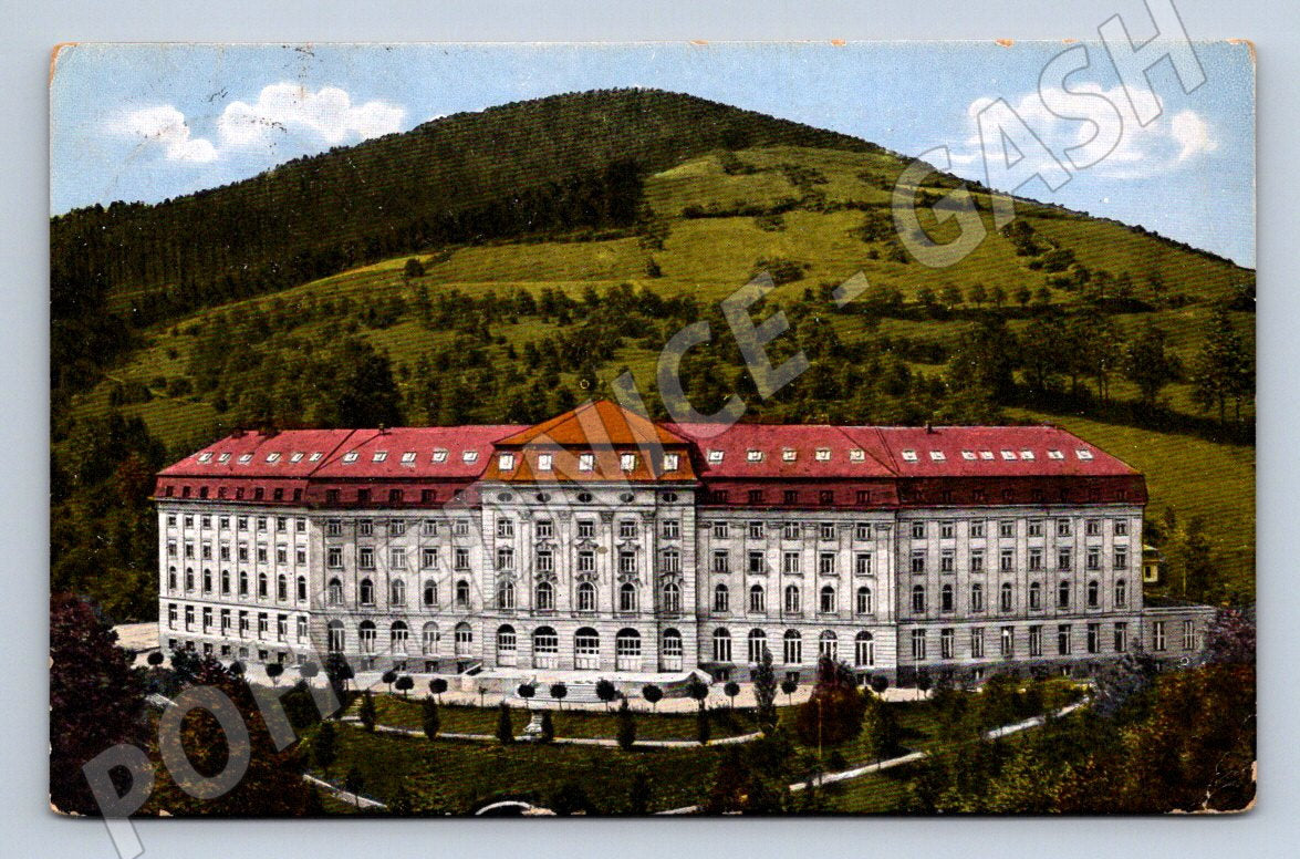 Pohlednice Jáchymov Radiový Palace Hotel (P1610)