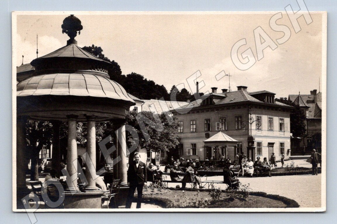 Pohlednice Lázně Bad Liebwerda Luhačovice Československo (P1612)