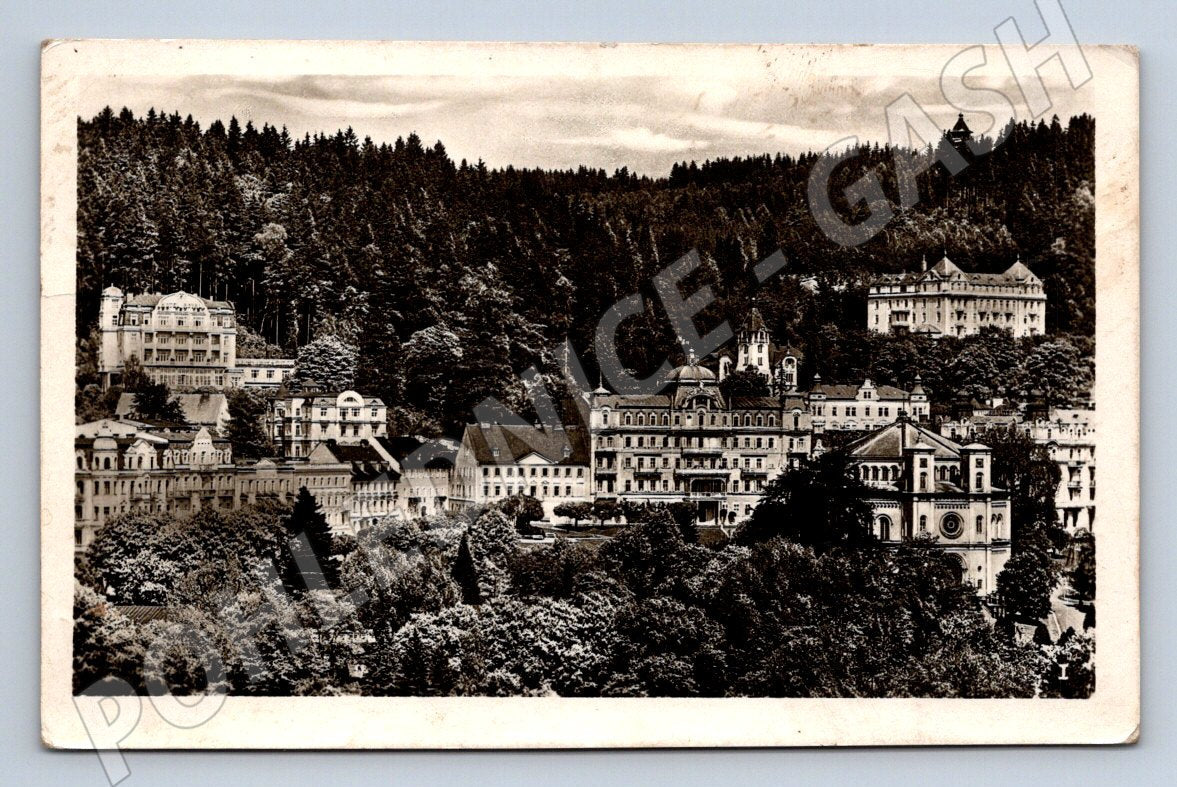 Pohlednice Mariánské Lázně PP 1952 (P1618)