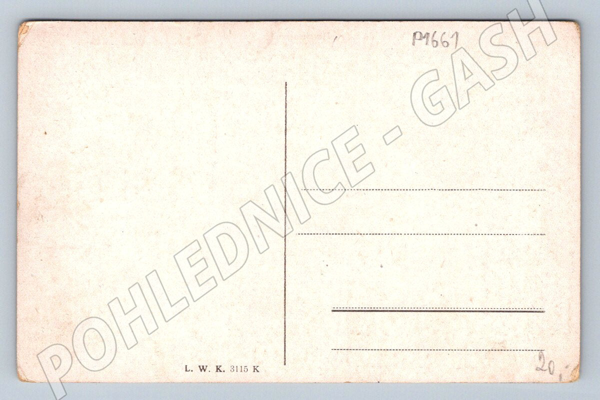 Postcard Karlovy Vary Karlsbad multiple motifs (P1661)