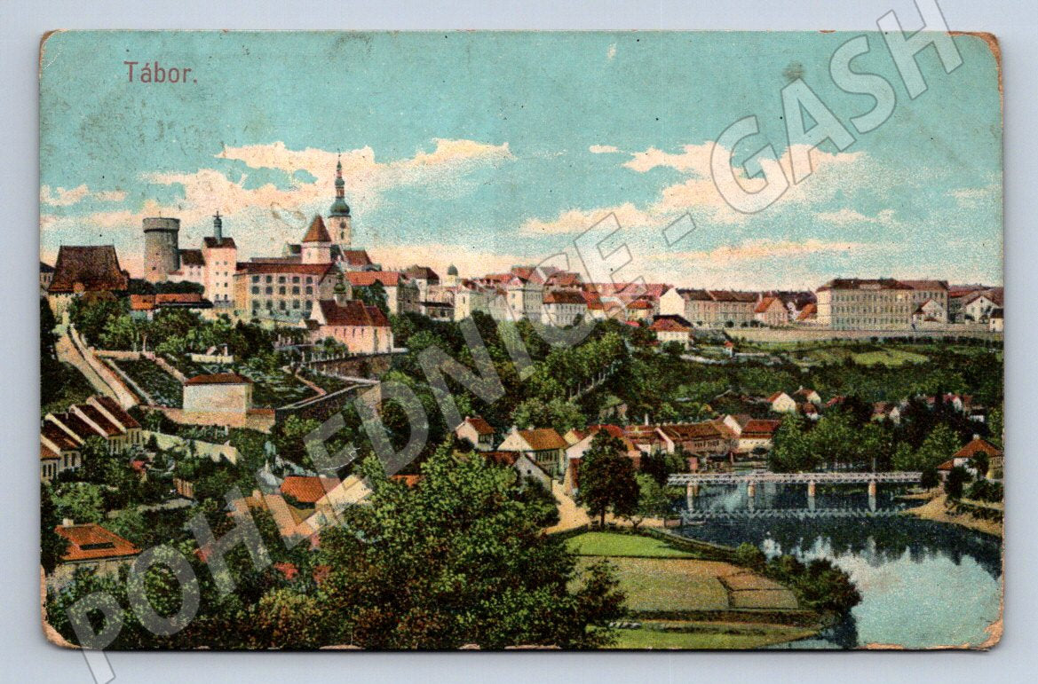 Pohlednice Tábor kolorovaná PP Rakousko Uhersko (P1693)